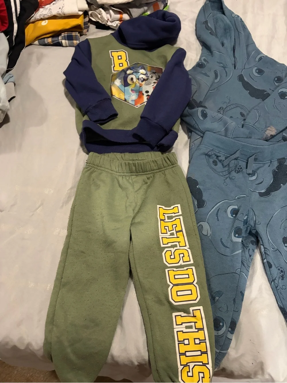 Bluey outfits size